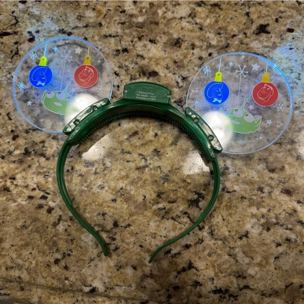 Disney Green Light-Up Alien Headband